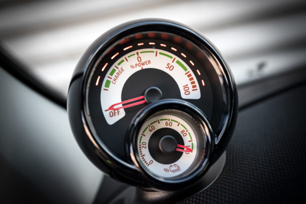smart forfour electric drive Power-Meter