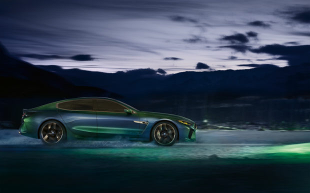 BMW Concept M8 Gran Coupé Seitenlinie