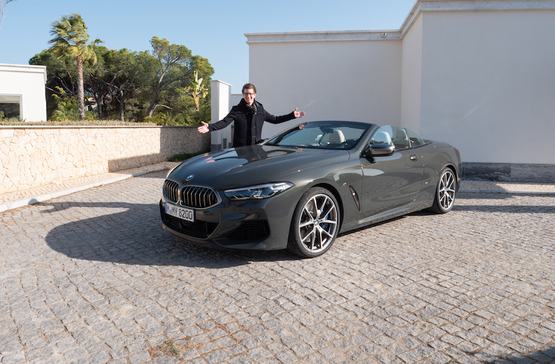 Bmw M850i Cabrio Test Offener V8 Genuss Fur Vier Autophorie De