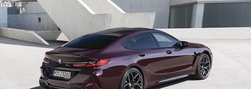 Elegante Schnelligkeit: das BMW M8 Gran Coupé