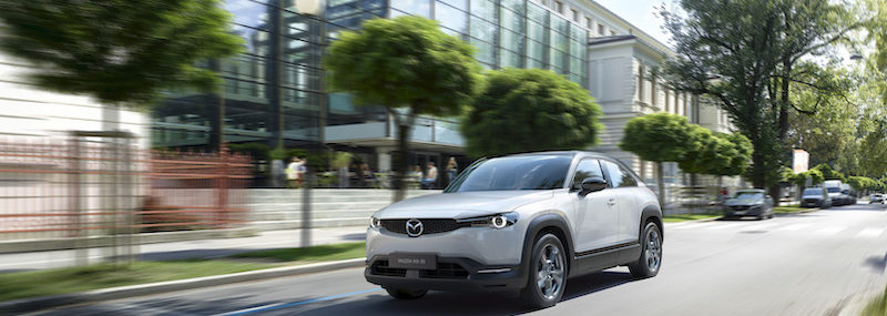 Mazda MX-30: nachhaltiges Elektroauto präsentiert