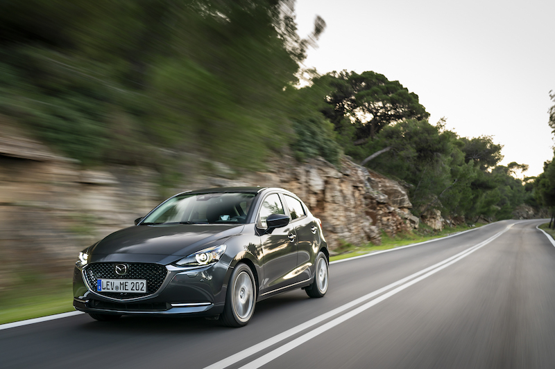 Mazda2 Skyactiv G 90 M Hybrid Im Ersten Test Autophorie De