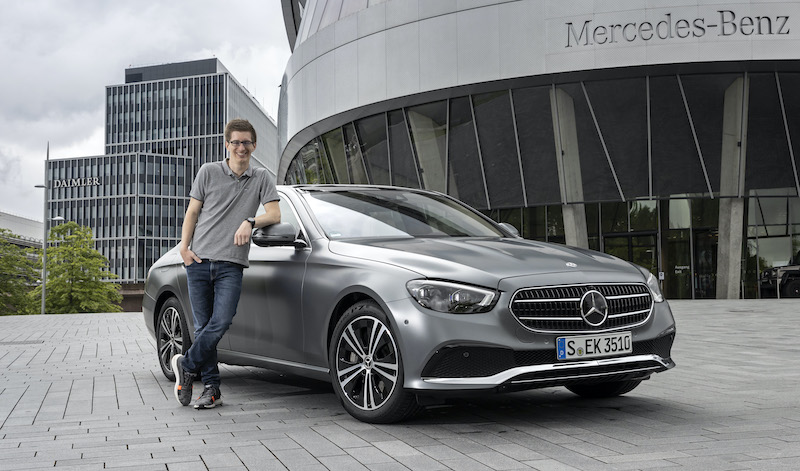 Den genialen Motor verpasst Deutschland: Mercedes-Benz E 350 (W213 MoPf)  Test - Autophorie 
