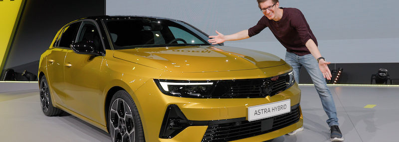 Sitzprobe im neuen Opel Astra L (2022)