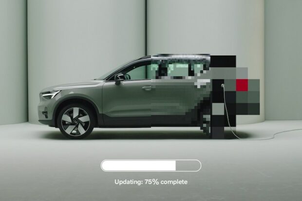 Volvo XC40 Recharge Electric Single Motor Sage Green Update