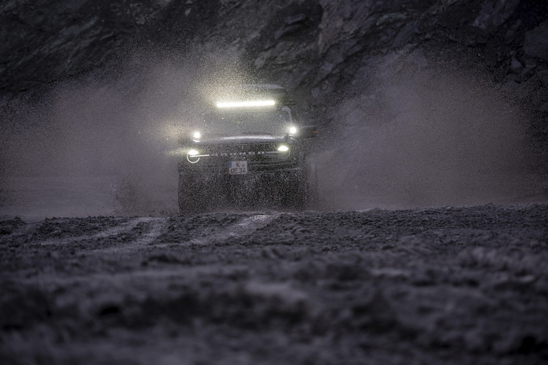 Ford Bronco Offroad Deutschland mit Lichtbar Zubehör